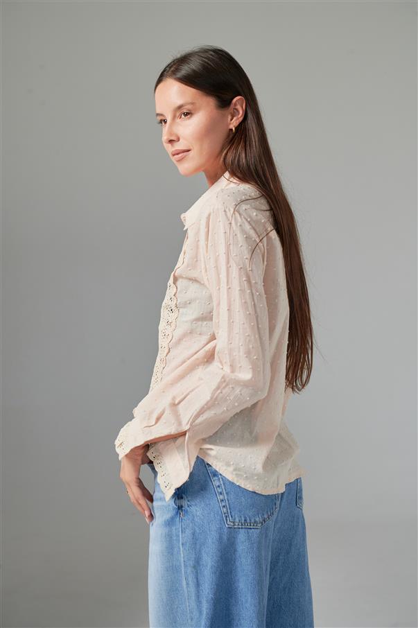 Camisa Vandal Plumeti Bordada